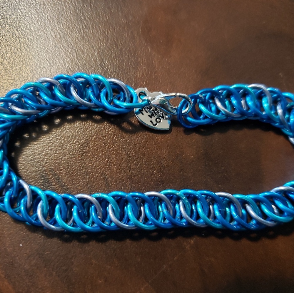 Handmade Half Persian Chainmaille Bracelet